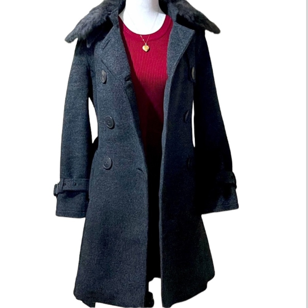 Atelier Noir Women Long Wool Coat XS